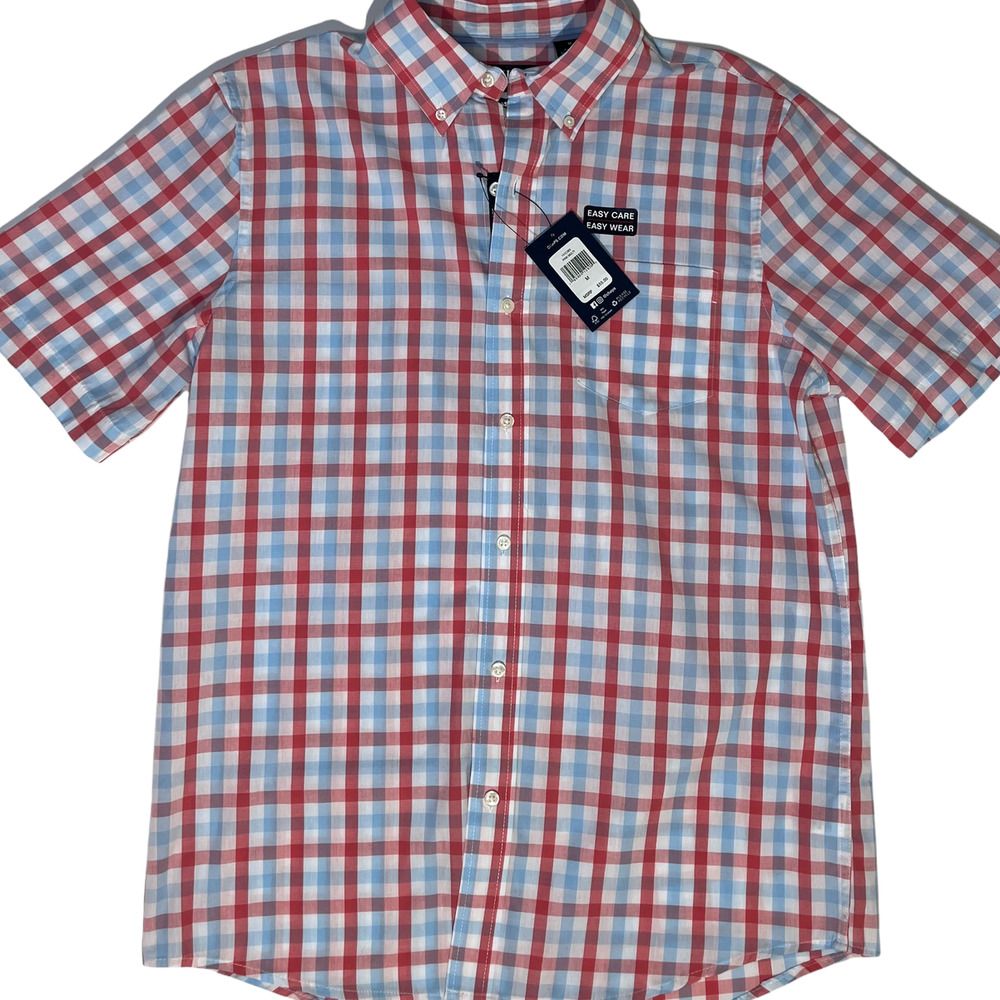 Chaps Button Down, Easy Care Easy Wear, Size M
